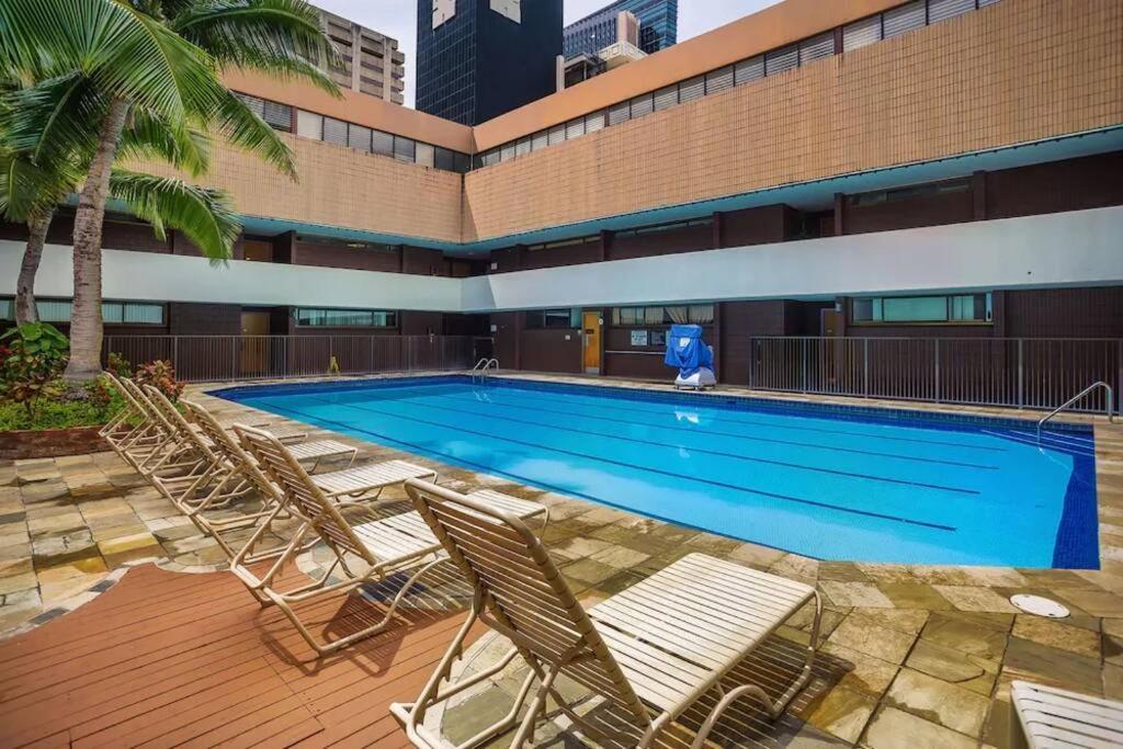 2Br Downtown High Ceiling Free Parking And Wifi Διαμέρισμα Χονολουλού Εξωτερικό φωτογραφία